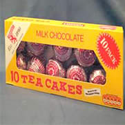 Milk Chocolate 10 Tea Cakes