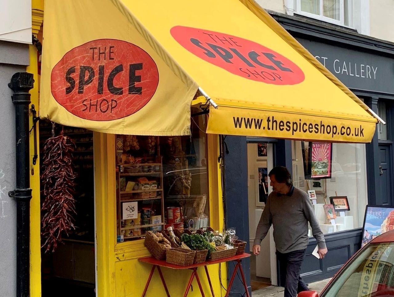 ノッティングヒルのポートベローにあるThe Spice Shopスパイスショップ